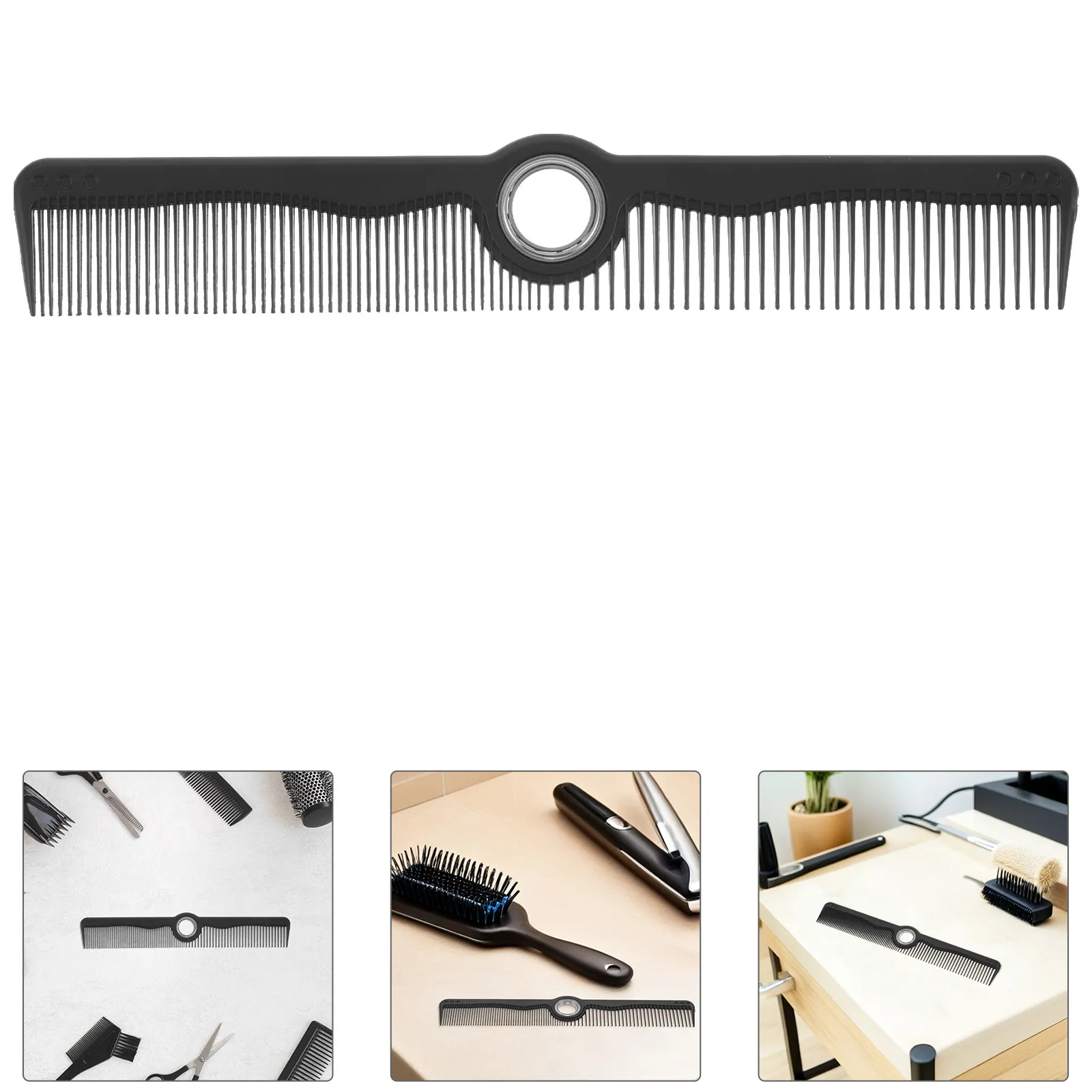 Professional Rotating Hair Cutting Anti-Static Barber Comb Black Essential Salon Hairdresser Tool for All Hair Types Precision
Professional Rotating Hair Cutting Anti-Static Barber Comb Black Essential Salon Hairdresser Tool for All Hair Types Precision