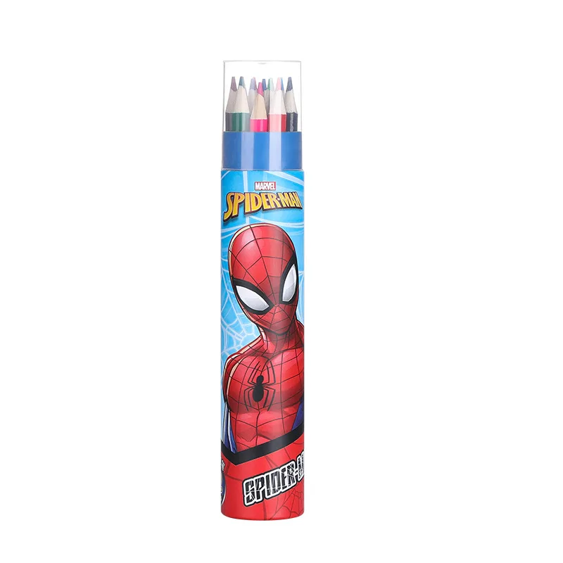 Marvel Comics Spider Man Kawaii cartoon pattern colored pencil Anime peripherals Small gift
Marvel Comics Spider Man Kawaii cartoon pattern colored pencil Anime peripherals Small gift