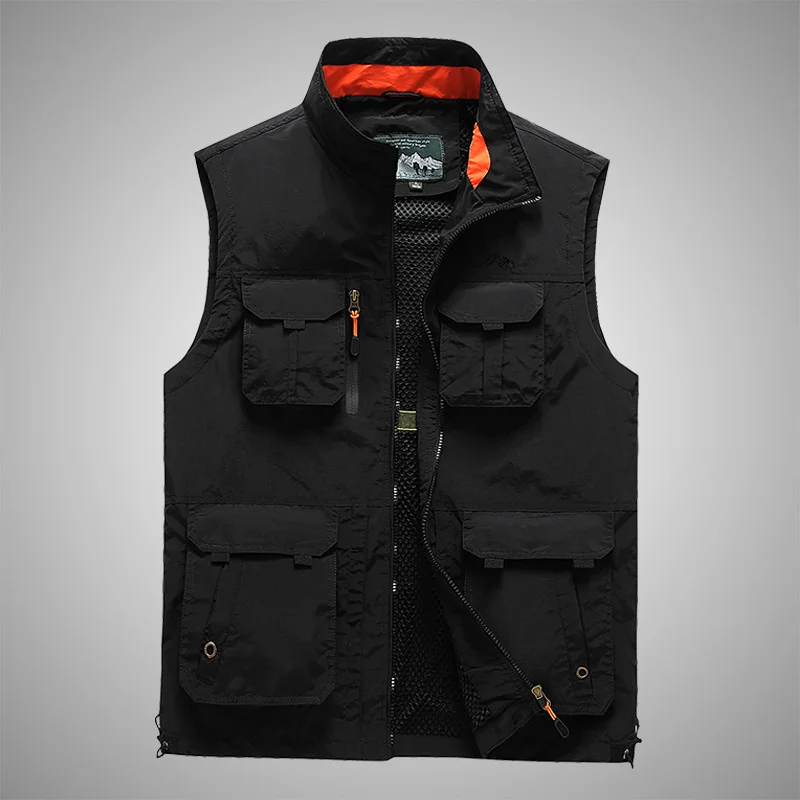 2025 Outdoor Vest Men's Windproof Waterproof New Multi-Pocket Breathable Sports Coat High-Quality Design Leisure Vest Men
2025 Outdoor Vest Men's Windproof Waterproof New Multi-Pocket Breathable Sports Coat High-Quality Design Leisure Vest Men