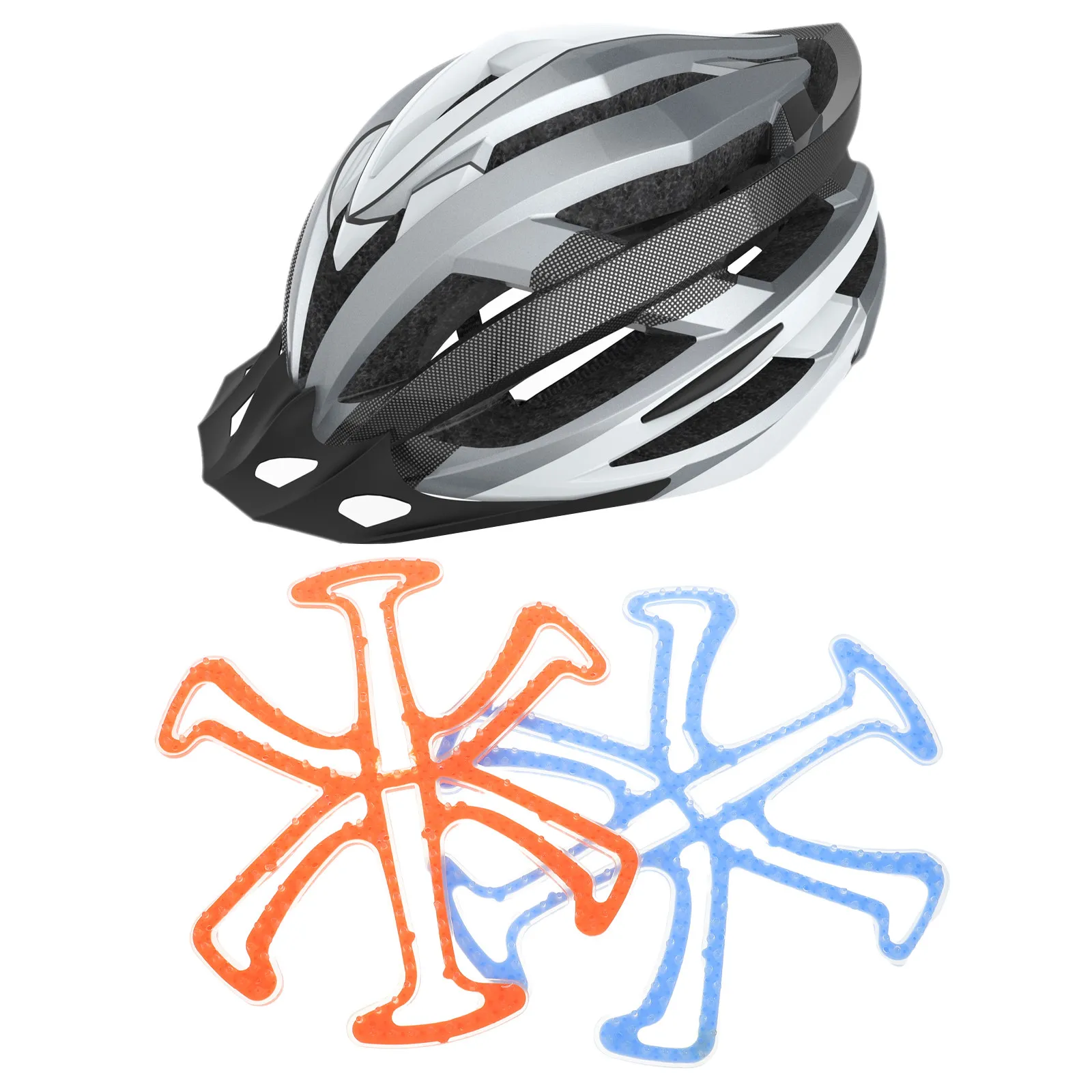 2Pcs Silicone Liner Pad for Cycling Skateboarding Skiing Rock Climbing Breathable Hair Protection Cool All-Season Inner
2Pcs Silicone Liner Pad for Cycling Skateboarding Skiing Rock Climbing Breathable Hair Protection Cool All-Season Inner