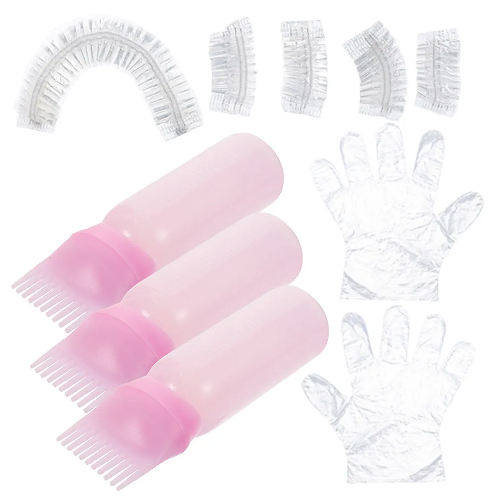 1Set Hair Dye Coloring Kit Complete DIY Tools for Home Salon Use Smooth Applicator Bottle and Gloves Professional Hair Styling
1Set Hair Dye Coloring Kit Complete DIY Tools for Home Salon Use Smooth Applicator Bottle and Gloves Professional Hair Styling