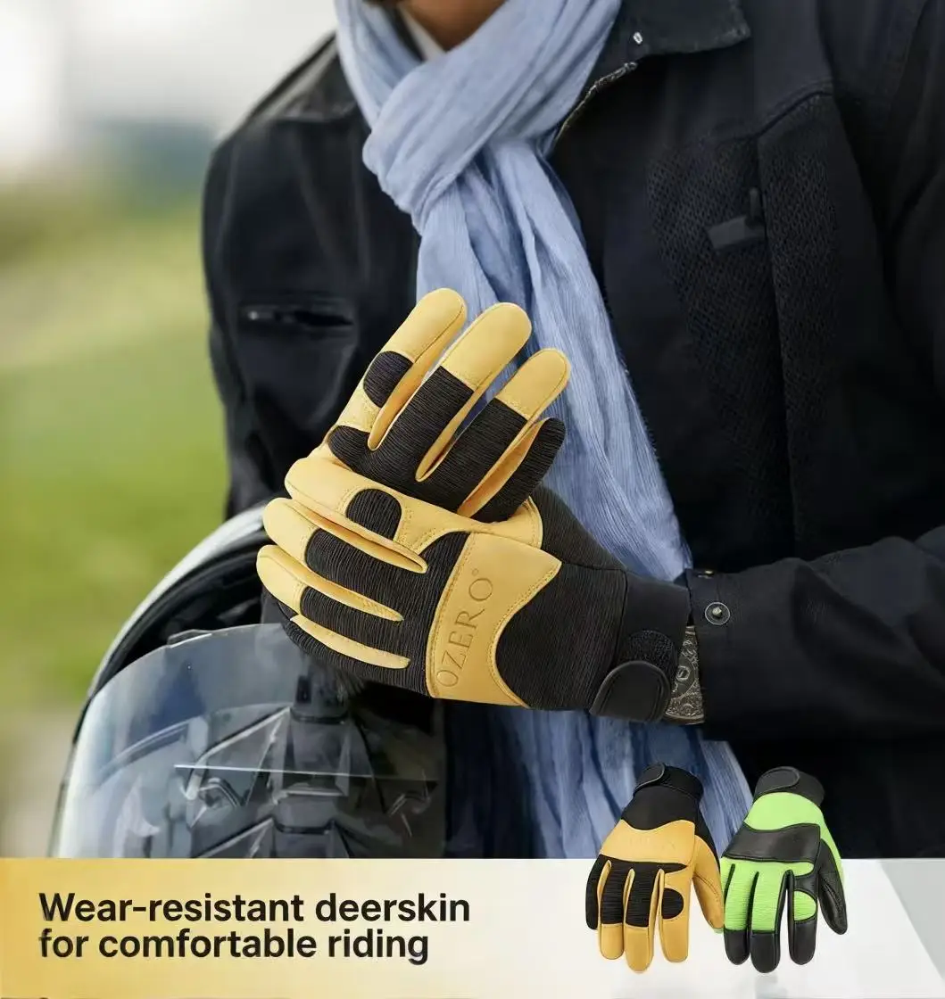 Men's Yellow Deer Leather Retro Motorcycle Gloves for Off-road Riders Cycling Gloves Outdoor Hunting Gloves Sports Gloves
Men's Yellow Deer Leather Retro Motorcycle Gloves for Off-road Riders Cycling Gloves Outdoor Hunting Gloves Sports Gloves