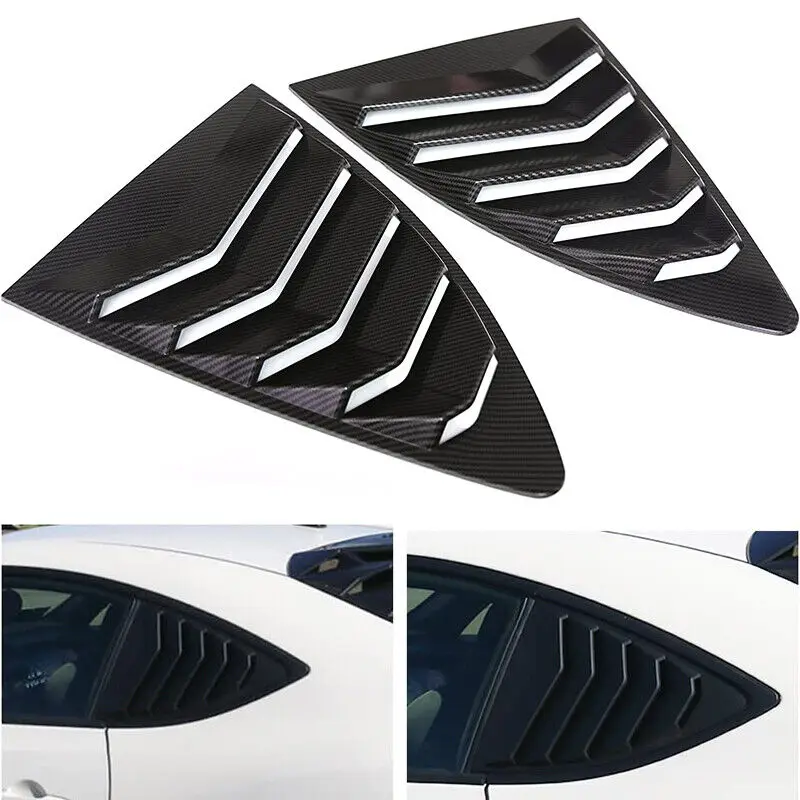 2PCS For Toyota 86 Scion FR-S Subaru BRZ 2013-2020 Car Rear Window Quarter Louver Cover Exterior Side Vent Shutter Trim Part
2PCS For Toyota 86 Scion FR-S Subaru BRZ 2013-2020 Car Rear Window Quarter Louver Cover Exterior Side Vent Shutter Trim Part