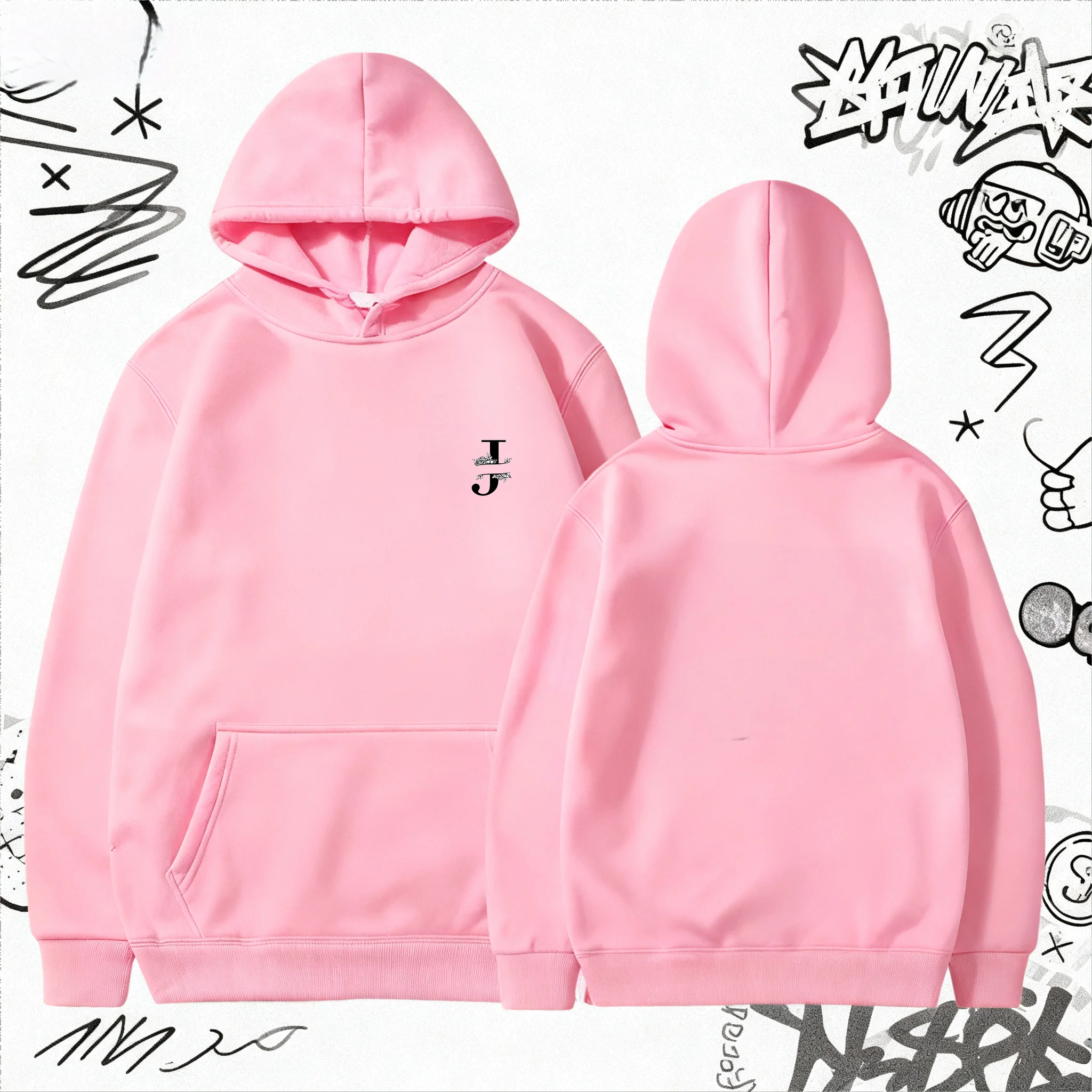 Мужские/женские повседневные однотонные толстовки с карманами, спортивные толстовки для фитнеса, модные повседневные пуловеры с буквенным принтом J, разноцветные
Мужские/женские повседневные однотонные толстовки с карманами, спортивные толстовки для фитнеса, модные повседневные пуловеры с буквенным принтом J, разноцветные