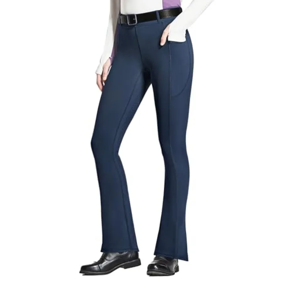 FitsT4 Sports Women's Full Seat Horse Riding Pants Bootcut Riding Tights with Pockets Equestrian Breeches for Women
FitsT4 Sports Women's Full Seat Horse Riding Pants Bootcut Riding Tights with Pockets Equestrian Breeches for Women