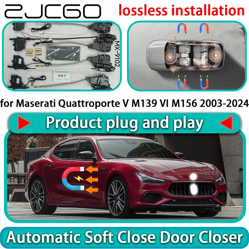 for Maserati Quattroporte V M139 VI M156 2003-2024 OEM Auto Pull Soft Close Door Kit Power Latch Door Catch Soft Closing Assist
for Maserati Quattroporte V M139 VI M156 2003-2024 OEM Auto Pull Soft Close Door Kit Power Latch Door Catch Soft Closing Assist