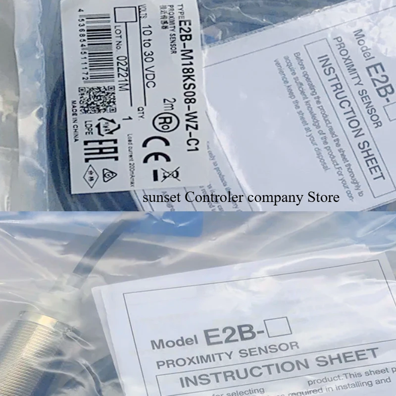 3 шт. Новые бесконтактные датчики (проксимиторы) E2B-M18LS08-WZ-B1, E2B-M18KS05-WZ-C1, E2B-M18LS08-WZ-C2, E2B-M18KS05-WZ-B1
3 шт. Новые бесконтактные датчики (проксимиторы) E2B-M18LS08-WZ-B1, E2B-M18KS05-WZ-C1, E2B-M18LS08-WZ-C2, E2B-M18KS05-WZ-B1