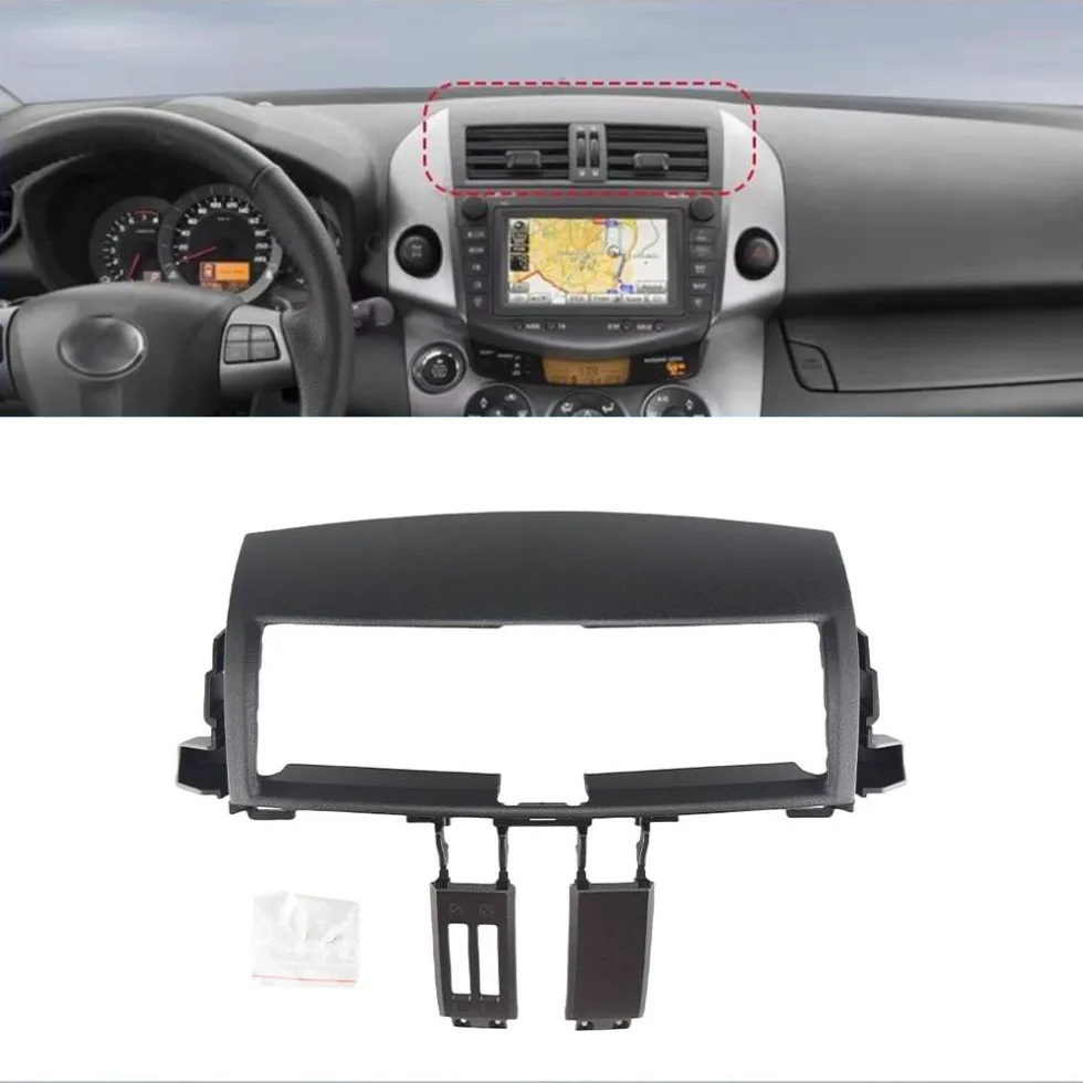 For TOYOTA RAV4 VENTILATION FRAME 2006-2012 Car Radio Fascia Panel of air ducts Replace Dash Kit Install Facia Console Trim
For TOYOTA RAV4 VENTILATION FRAME 2006-2012 Car Radio Fascia Panel of air ducts Replace Dash Kit Install Facia Console Trim