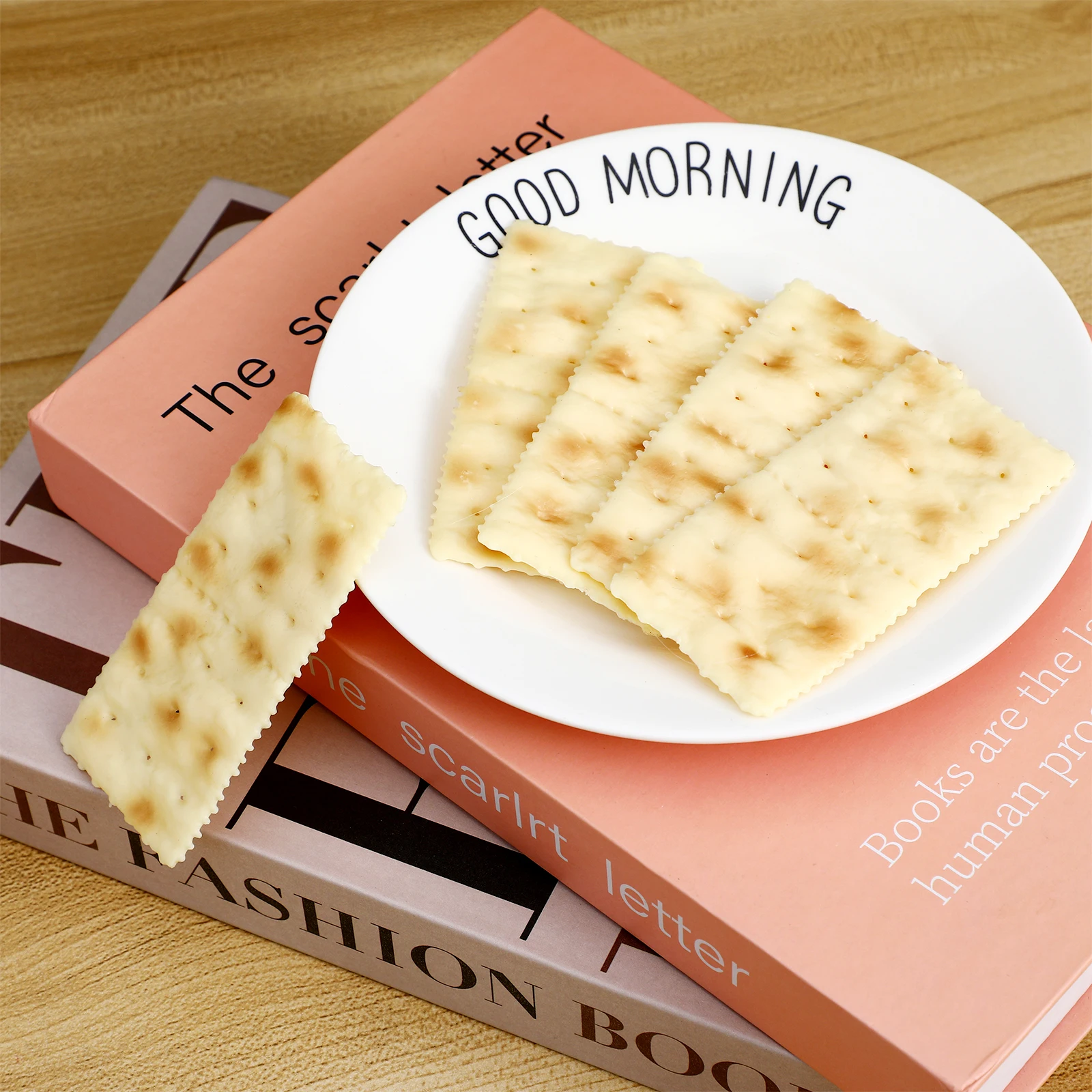 5pcs Simulation Biscuits Realistic Fake Food Props Decor Kitchen Accessories PVC Material Montessori Educational Toys
5pcs Simulation Biscuits Realistic Fake Food Props Decor Kitchen Accessories PVC Material Montessori Educational Toys