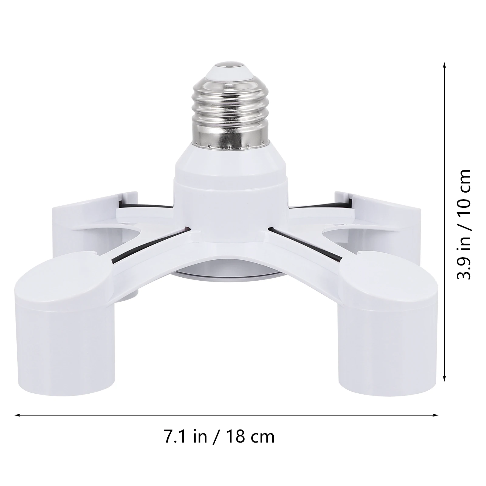 E27 Socket White E27 to Light Socket Adapter 4E27 Converter Light Holder Durable Safe Lighting Accessories Lamp
E27 Socket White E27 to Light Socket Adapter 4E27 Converter Light Holder Durable Safe Lighting Accessories Lamp