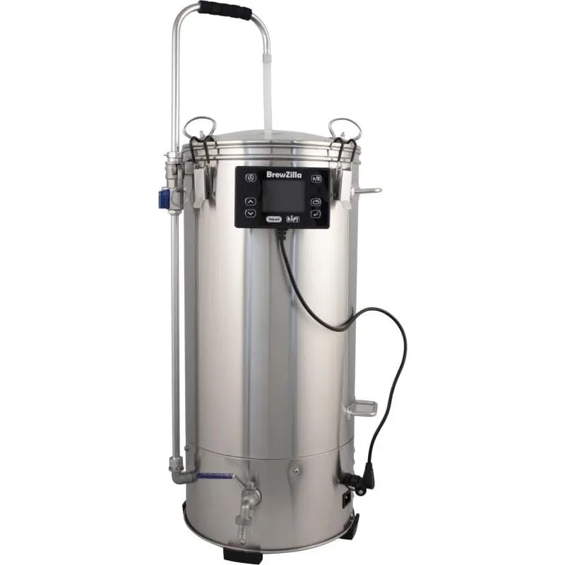 35L BrewZilla Stainless steel construction Automatic step mashing 9 gallon Gen 4 220V
35L BrewZilla Stainless steel construction Automatic step mashing 9 gallon Gen 4 220V