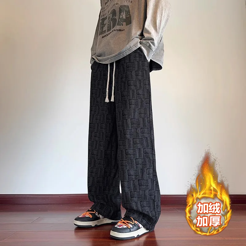 Corduroy Dirty Pants Men's Autumn and Winter Style Trendy Retro Loose Straight Casual Trousers
Corduroy Dirty Pants Men's Autumn and Winter Style Trendy Retro Loose Straight Casual Trousers