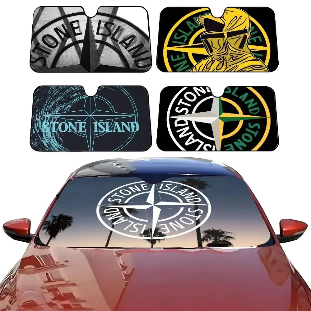 S-STONE ISLAND Car Sunshade Curtains Windshield Anti-UV Protection Front Sun Shade Cooling Protector For Vehicle Interior
S-STONE ISLAND Car Sunshade Curtains Windshield Anti-UV Protection Front Sun Shade Cooling Protector For Vehicle Interior