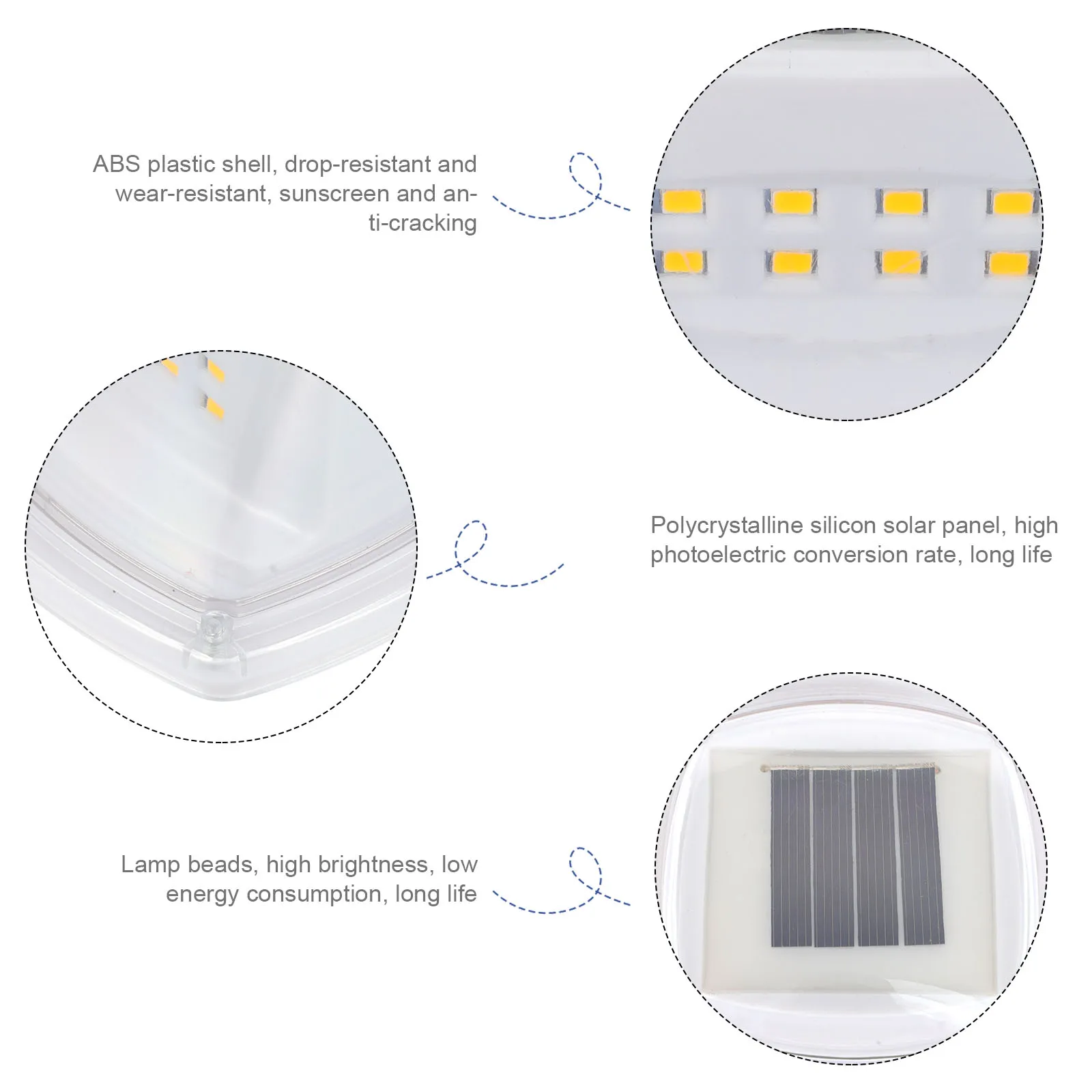 Solar Powered LED Wall Lamp Outdoor Street Light Rechargeable Night White Solar Panel Waterproof Push Switch
Solar Powered LED Wall Lamp Outdoor Street Light Rechargeable Night White Solar Panel Waterproof Push Switch