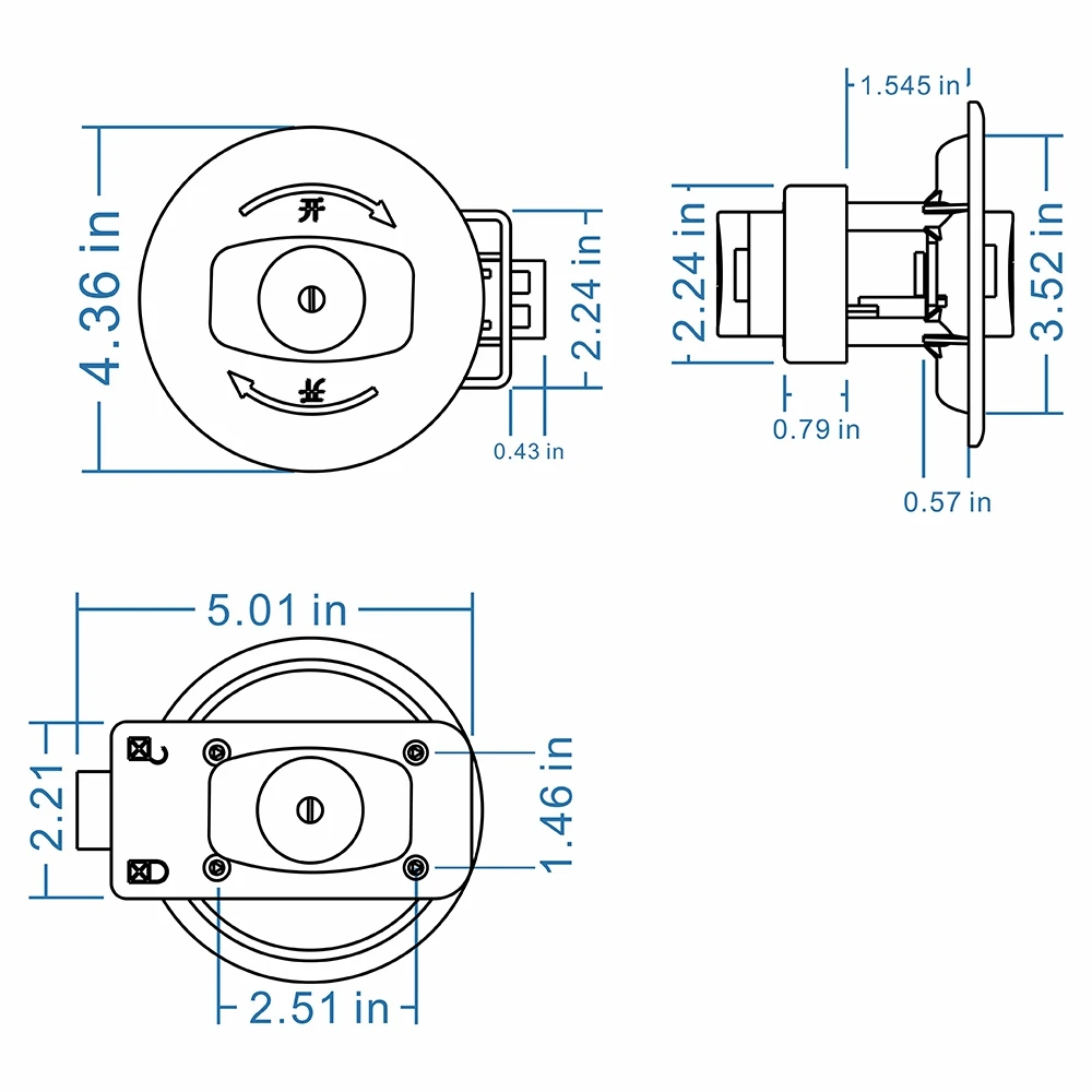 RV Door Lock Bathroom Door Lock With Key Door Thickness 24Mm-45Mm Suitable For Yachts Boats Caravans Campers RV
RV Door Lock Bathroom Door Lock With Key Door Thickness 24Mm-45Mm Suitable For Yachts Boats Caravans Campers RV