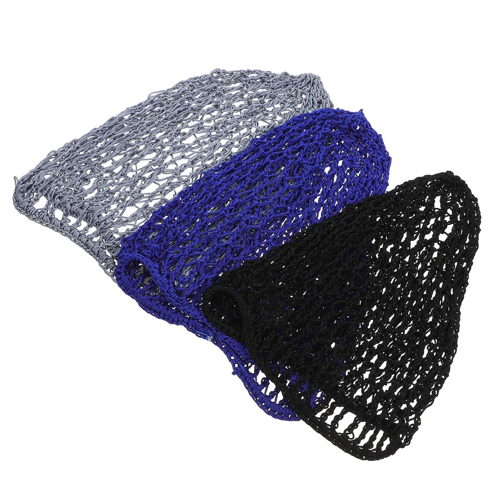 Hair Care Net Hat 3 Pcs Mesh Design Crochet Hairnets Long Cover for Women Girls Sleep Polyester Salon Home Use
Hair Care Net Hat 3 Pcs Mesh Design Crochet Hairnets Long Cover for Women Girls Sleep Polyester Salon Home Use