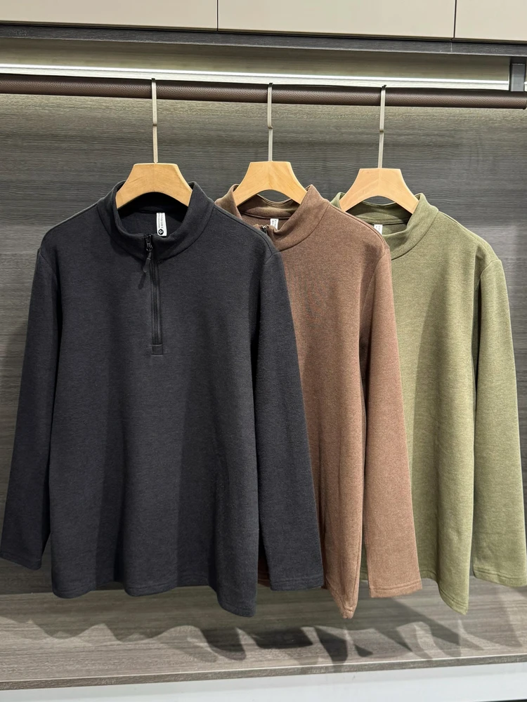 Мужская толстовка из шелковой ткани с протеиновым наполнителем, удобная повседневная модель с воротником-стойкой, однотонная, универсальная, теплая, для отдыха, с молнией.
Мужская толстовка из шелковой ткани с протеиновым наполнителем, удобная повседневная модель с воротником-стойкой, однотонная, универсальная, теплая, для отдыха, с молнией.