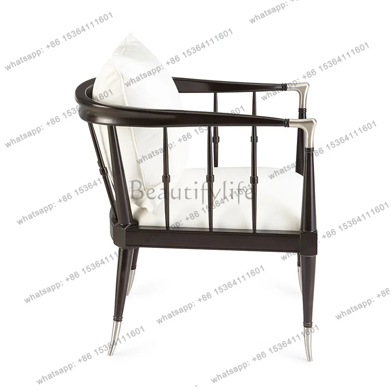 Meike single furniture American leisure chair single sofa new Chinese model room postmodern
Meike single furniture American leisure chair single sofa new Chinese model room postmodern