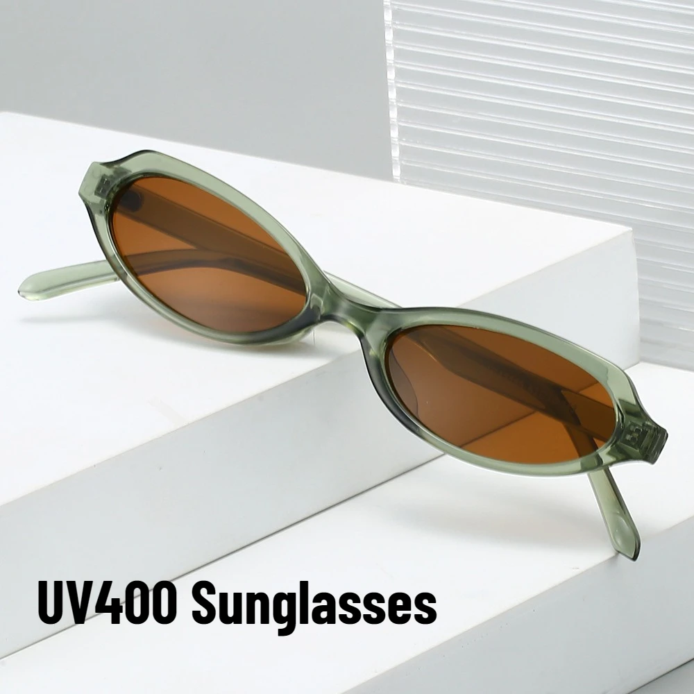 Женские модные новые солнцезащитные очки в маленькой оправе для мужчин и женщин, трендовые солнцезащитные очки в индивидуальной овальной оправе UV400, очки для защиты глаз
Женские модные новые солнцезащитные очки в маленькой оправе для мужчин и женщин, трендовые солнцезащитные очки в индивидуальной овальной оправе UV400, очки для защиты глаз