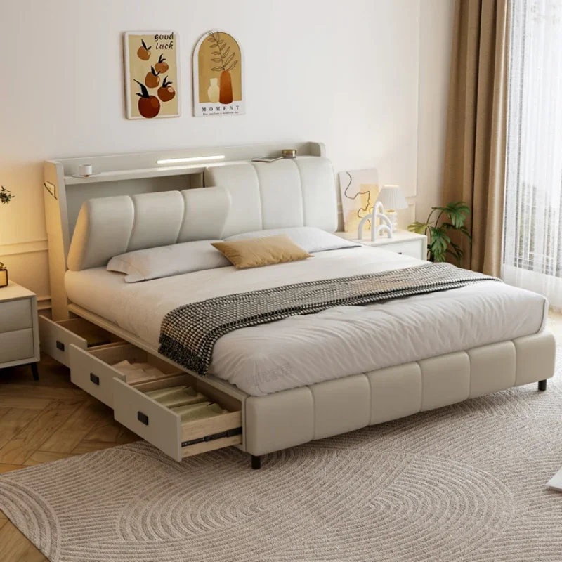 Bedroom Furniture Multifonction King Size Double Modern Bed Set Furniture Set Floor Base Para Cama Matrimonial Home Decoration
Bedroom Furniture Multifonction King Size Double Modern Bed Set Furniture Set Floor Base Para Cama Matrimonial Home Decoration