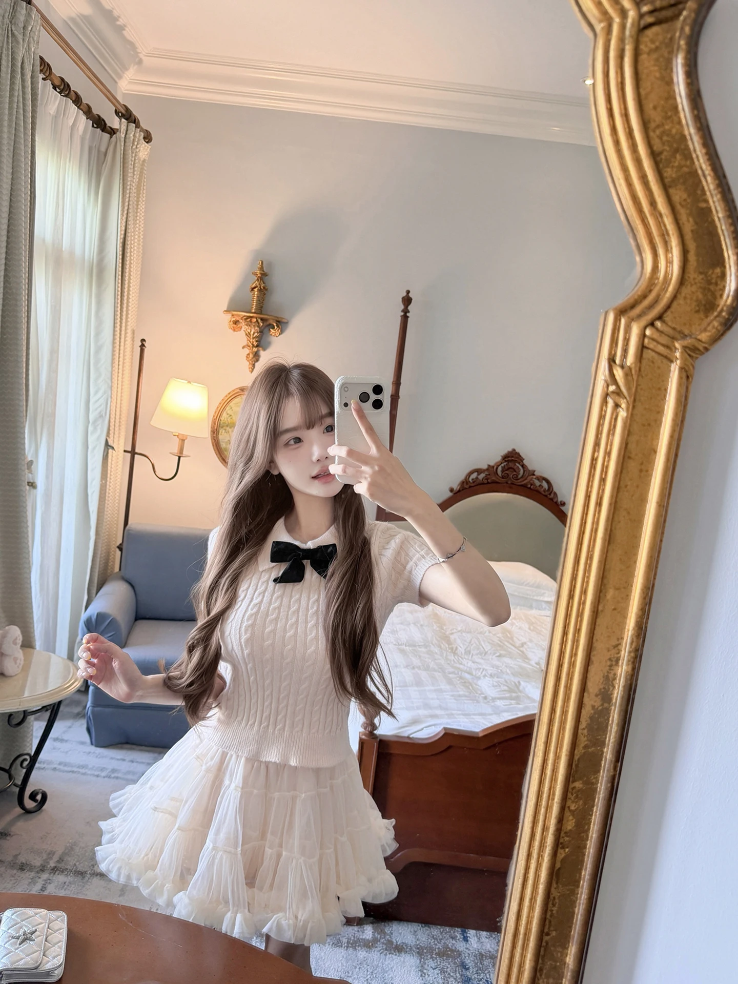 Ruyu Knot Twisted Knit ort Skirt Set Net f Skirt Two Piece Set High Waist ort Sve Autumn Spring Winter
Ruyu Knot Twisted Knit ort Skirt Set Net f Skirt Two Piece Set High Waist ort Sve Autumn Spring Winter