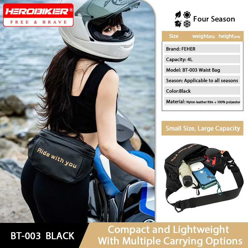 Waterproof Motorcycle Bag Women Wear-resistant Moto Waist Bag Motorbike Cell Phone Bag Travel Bag Moto Accessorie
Waterproof Motorcycle Bag Women Wear-resistant Moto Waist Bag Motorbike Cell Phone Bag Travel Bag Moto Accessorie