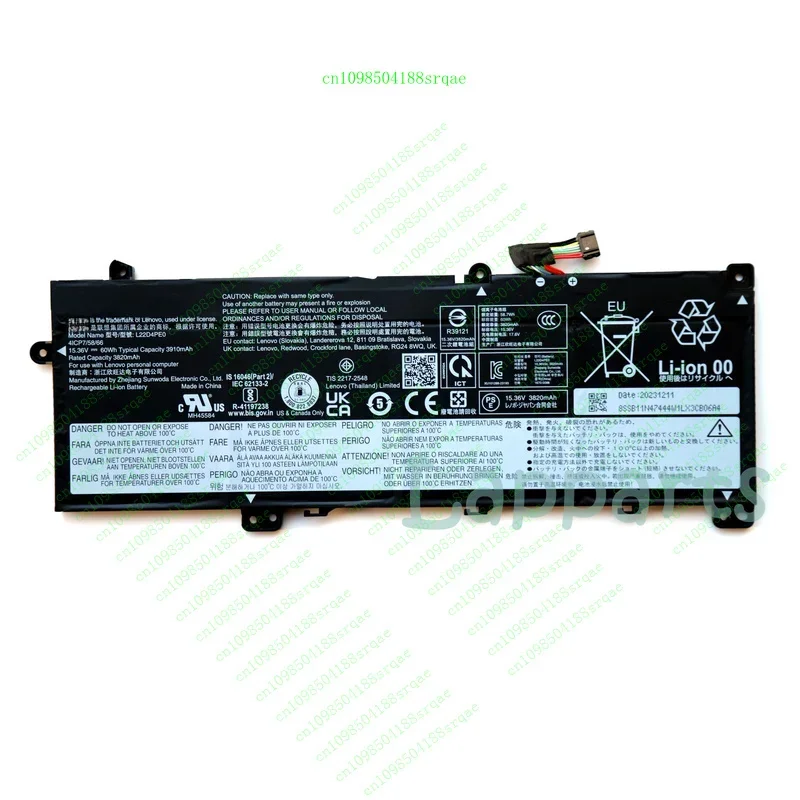Оригинальный аккумулятор L22B4PE0 L22C4PE0 L22D4PE0 L22M4PE0 для Lenovo ThinkBook 14 G6 "% тест"
Оригинальный аккумулятор L22B4PE0 L22C4PE0 L22D4PE0 L22M4PE0 для Lenovo ThinkBook 14 G6 "% тест"