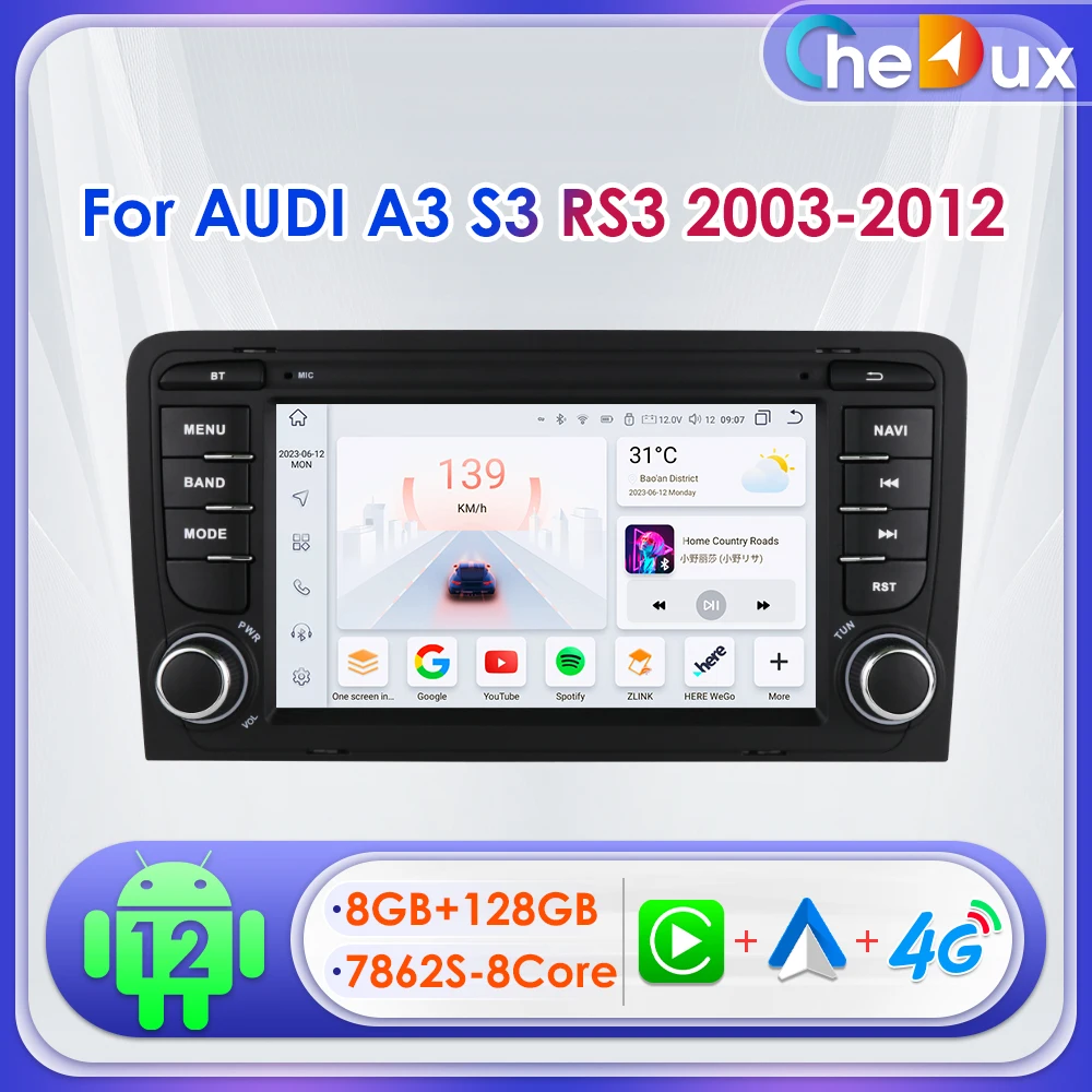 Автомагнитола Chedux, 7 дюймов, 2Din, Android, для AUDI A3 S3 RS3 2003-2012, стерео, GPS-навигация, BT, 4G, SWC, DSP, RDS, CarPlay, UI7862
Автомагнитола Chedux, 7 дюймов, 2Din, Android, для AUDI A3 S3 RS3 2003-2012, стерео, GPS-навигация, BT, 4G, SWC, DSP, RDS, CarPlay, UI7862