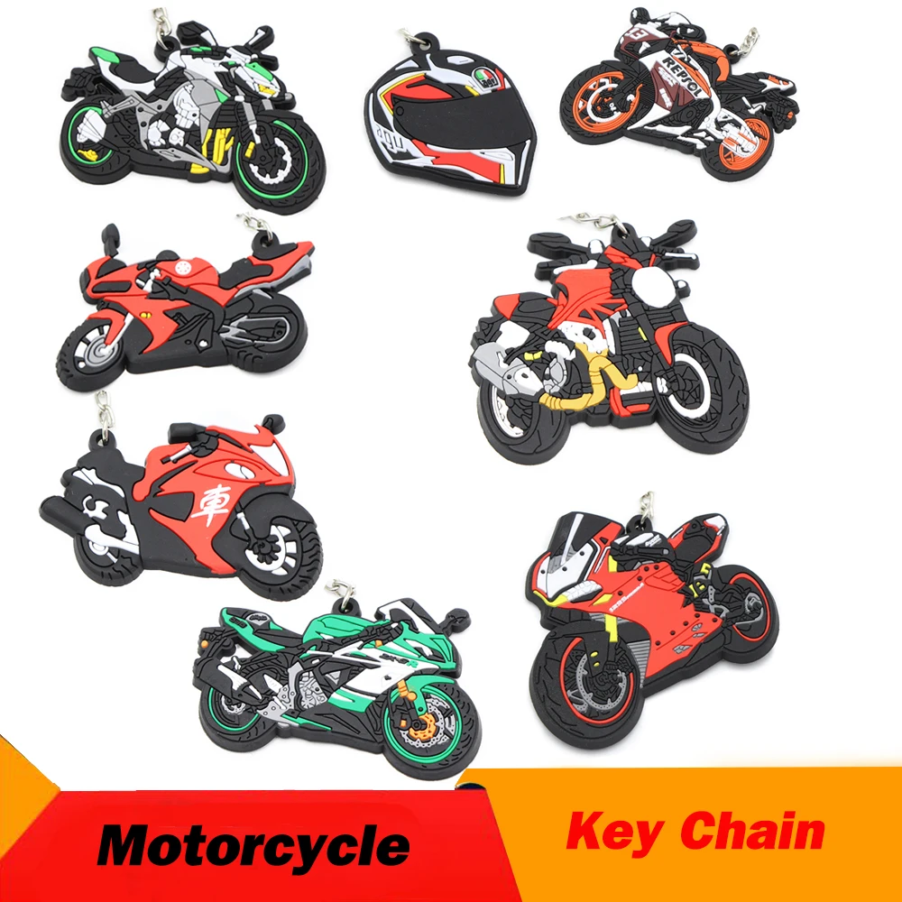Fashion Keychains Soft Rubber Motorcycle Key Ring For Yamaha For Honda For Kawasaki For SUZUKI Key Chain Souvenir Gift
Fashion Keychains Soft Rubber Motorcycle Key Ring For Yamaha For Honda For Kawasaki For SUZUKI Key Chain Souvenir Gift