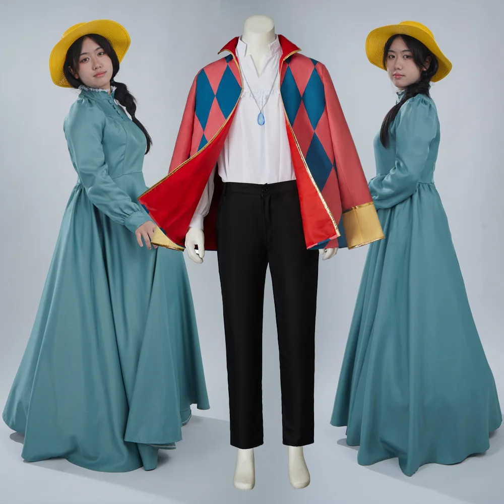 Hal's mobile castle cos suit Sophie cos suit Sophie dress, 2D anime cosplay
Hal's mobile castle cos suit Sophie cos suit Sophie dress, 2D anime cosplay