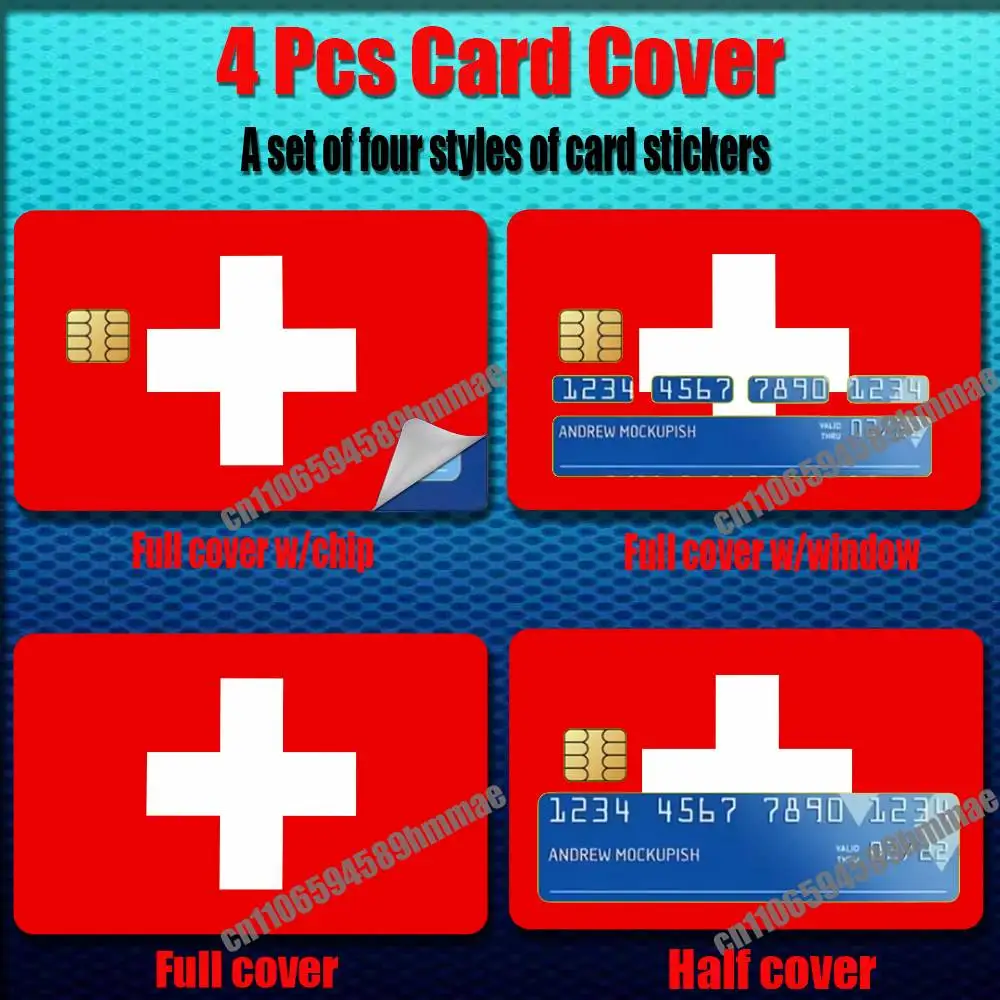 For Swiss Switzerland Flag Paper Sticker Skin Credit Bank Campus Bus Card Cover Self-adhesive Decoration
For Swiss Switzerland Flag Paper Sticker Skin Credit Bank Campus Bus Card Cover Self-adhesive Decoration
