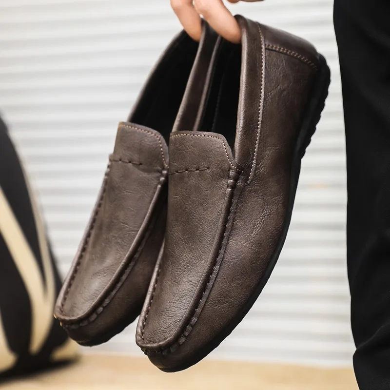 2026 Summer Men's Genuine Leather Casual Bean Bean Shoes Unique Breathable Lazy Shoes Fashionable Shoes Wholesale Casual Shoes
2026 Summer Men's Genuine Leather Casual Bean Bean Shoes Unique Breathable Lazy Shoes Fashionable Shoes Wholesale Casual Shoes