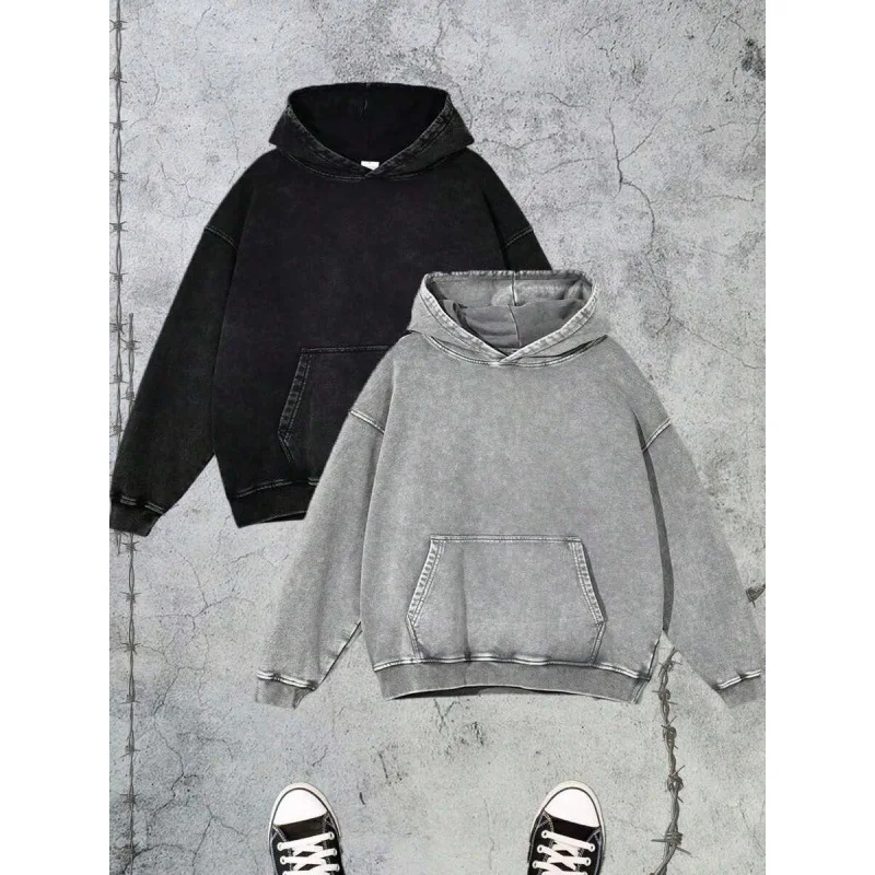 Vintage Washed Hoodie L 17426 Distressed Hoodie Cross-border Men's Clothing Not Easily Deformed Open Cardigan Style
Vintage Washed Hoodie L 17426 Distressed Hoodie Cross-border Men's Clothing Not Easily Deformed Open Cardigan Style