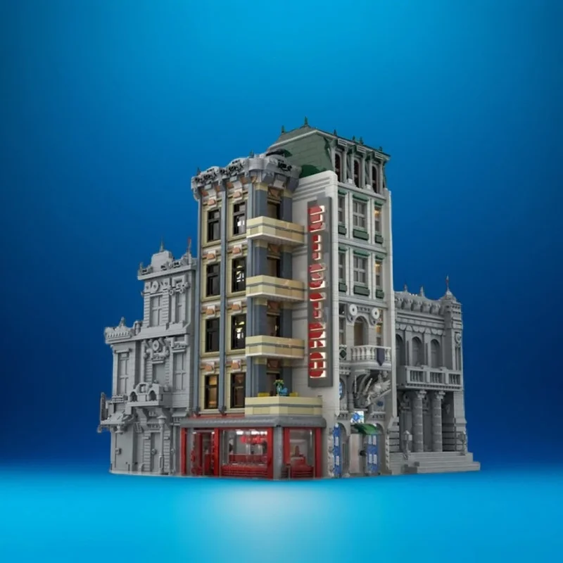 3984PCS MOC Street View Tower Corner Model Custom Building Blocks Architecture DIY Assembly Display Gift Collectible Building
3984PCS MOC Street View Tower Corner Model Custom Building Blocks Architecture DIY Assembly Display Gift Collectible Building