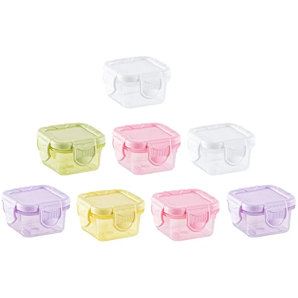 Sealed Crisper Box Small Food Container Sauce Containers for Lunch Dipping Bowls Cups
Sealed Crisper Box Small Food Container Sauce Containers for Lunch Dipping Bowls Cups