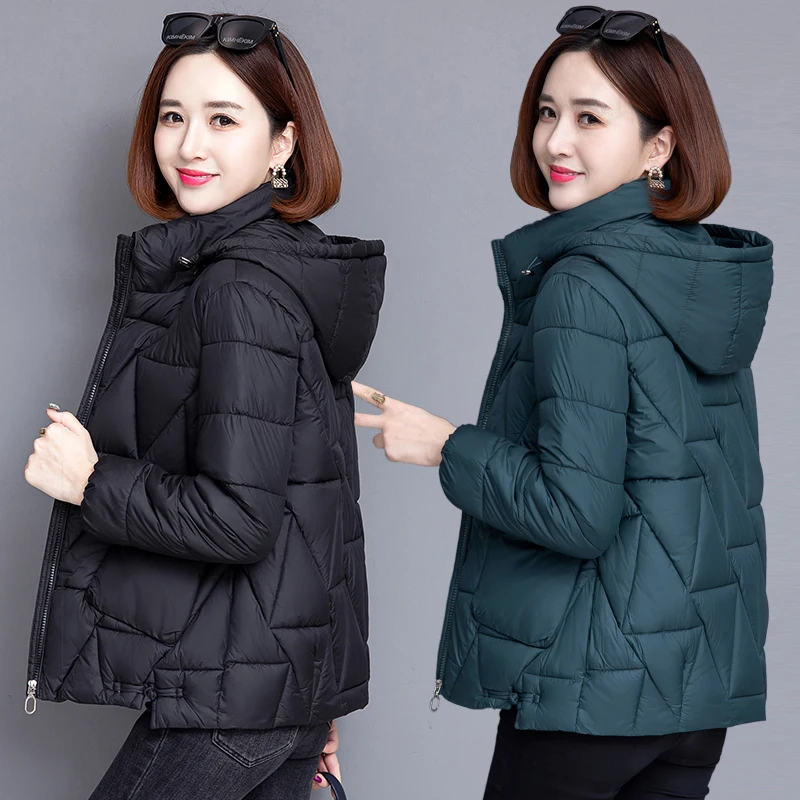Down Cotton Clothes Women 2022 Winter New Fashion Slim Plus Size Loose Cotton Jacket Women's Hooded Short Thick Parker Overcoat
Down Cotton Clothes Women 2022 Winter New Fashion Slim Plus Size Loose Cotton Jacket Women's Hooded Short Thick Parker Overcoat