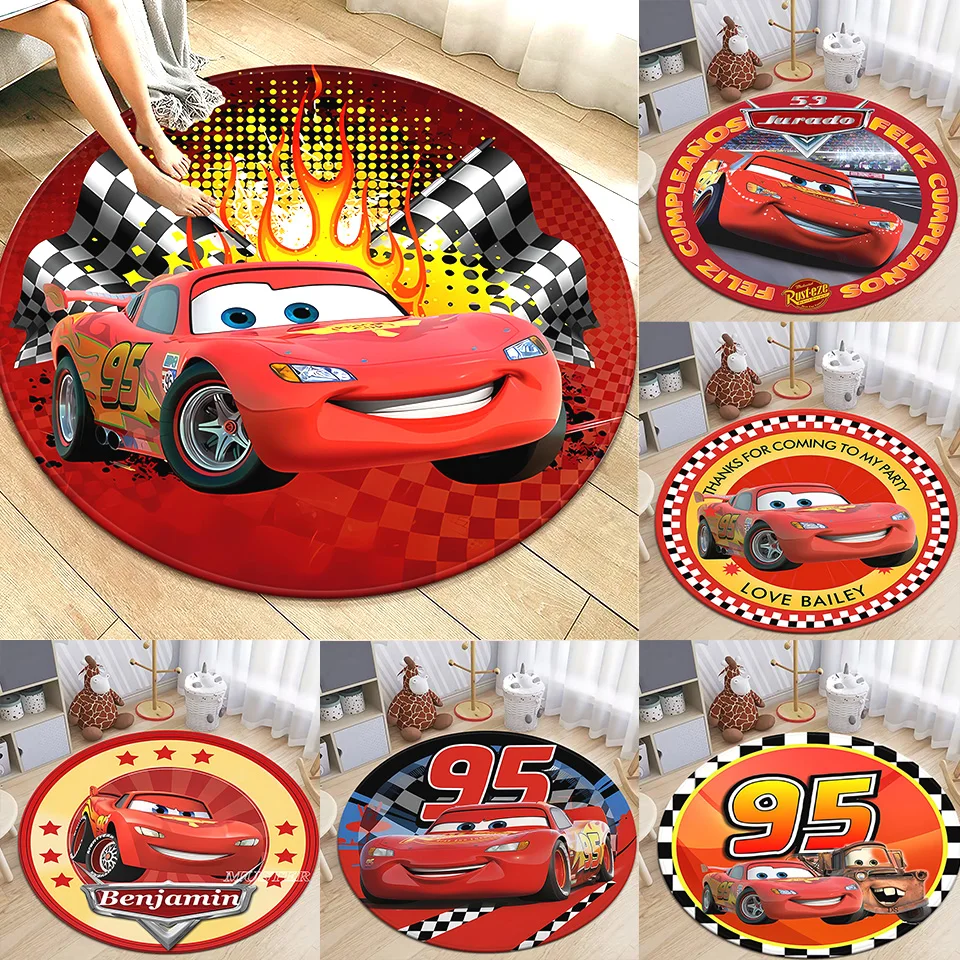 MINISO Disney Lightning McQueen автомобиль детский коврик для спальни круглый ковер для дома гостиная диван коврик детский напольный коврик подарок
MINISO Disney Lightning McQueen автомобиль детский коврик для спальни круглый ковер для дома гостиная диван коврик детский напольный коврик подарок