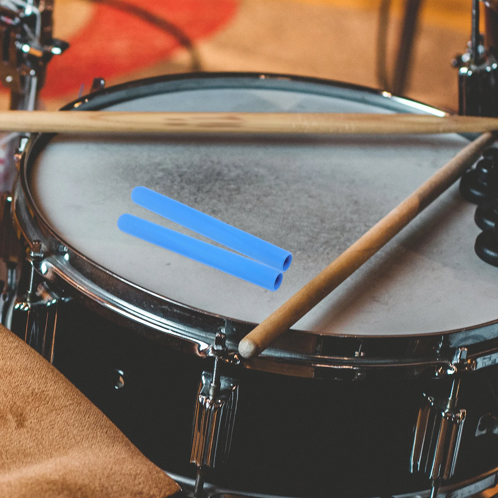 2Pcs Anti-Slip Silicone Drumstick Head Covers Practice Tips for Muting Drums Portable Lightweight Drumstick Protection Covers
2Pcs Anti-Slip Silicone Drumstick Head Covers Practice Tips for Muting Drums Portable Lightweight Drumstick Protection Covers