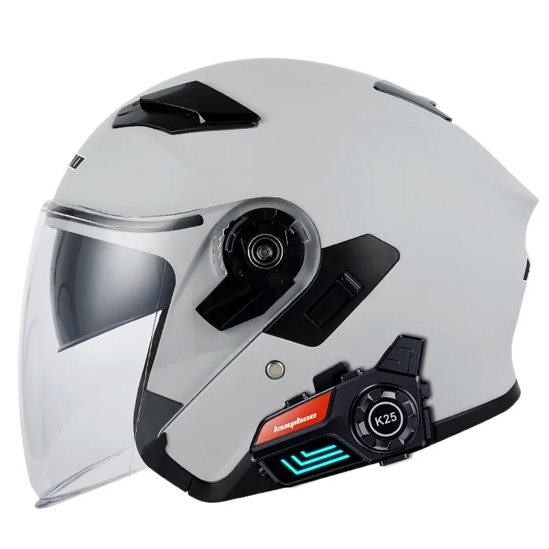 DOT Certified Half Face Motorcycle Helmet with Detachable Bluetooth Headset Lightweight Stylish Comfort Ventilation Men WomenKuq
DOT Certified Half Face Motorcycle Helmet with Detachable Bluetooth Headset Lightweight Stylish Comfort Ventilation Men WomenKuq