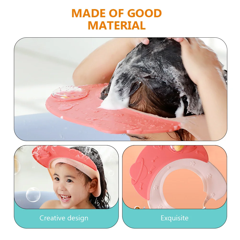 Infant Bath Caps Adjustable Waterproof Visor Hat Cartoon Style Protective Baby Shower Caps for Hair Washing Waterproof Visor Hat
Infant Bath Caps Adjustable Waterproof Visor Hat Cartoon Style Protective Baby Shower Caps for Hair Washing Waterproof Visor Hat