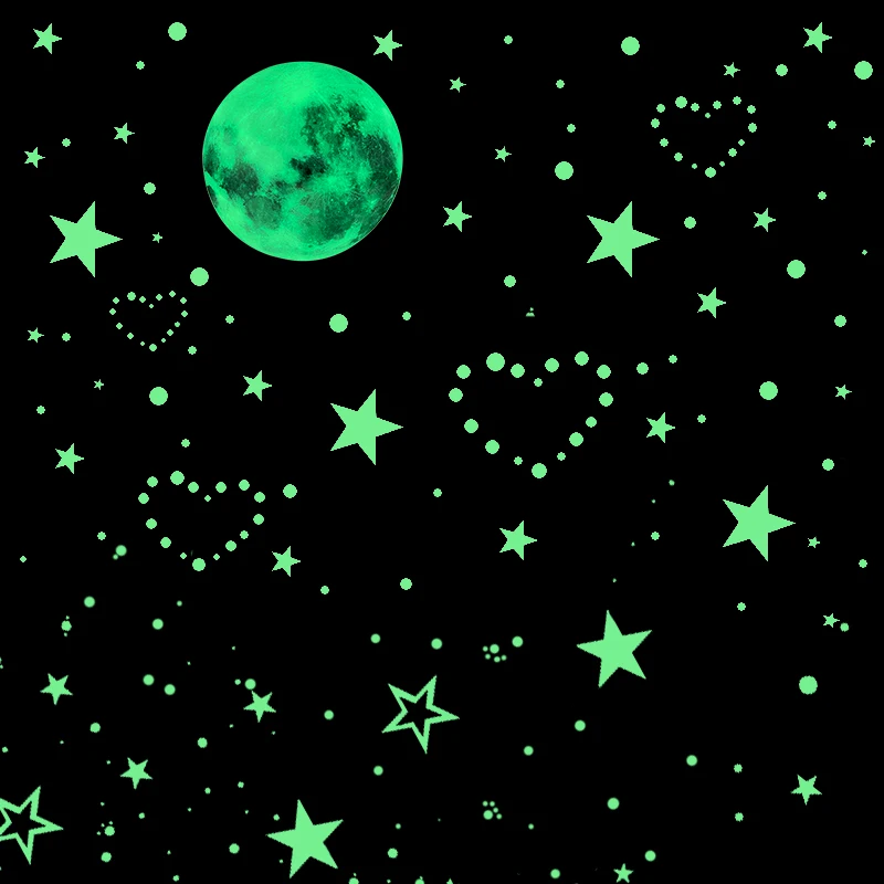 Luminous Moon Stars Wall Stickers for Kids Room Bedroom Decor Glow in The Dark Earth Wall Decals Noctilucent Stickers Home Decor
Luminous Moon Stars Wall Stickers for Kids Room Bedroom Decor Glow in The Dark Earth Wall Decals Noctilucent Stickers Home Decor
