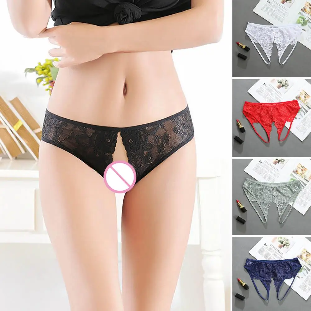 Women Panties Crotchless Lace Lady Panties Open Crotch Pornographic Spaghetti Strap High Elasticity Lady Briefs for Honeymoon
Women Panties Crotchless Lace Lady Panties Open Crotch Pornographic Spaghetti Strap High Elasticity Lady Briefs for Honeymoon