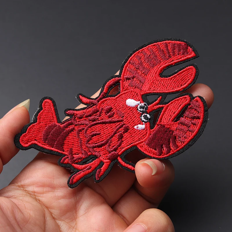 Crayfish size: 9.8x6cm Iron On Patches Embroidery Badge Clothing DIY Sewing Supplies Decorative Cute marine animals
Crayfish size: 9.8x6cm Iron On Patches Embroidery Badge Clothing DIY Sewing Supplies Decorative Cute marine animals