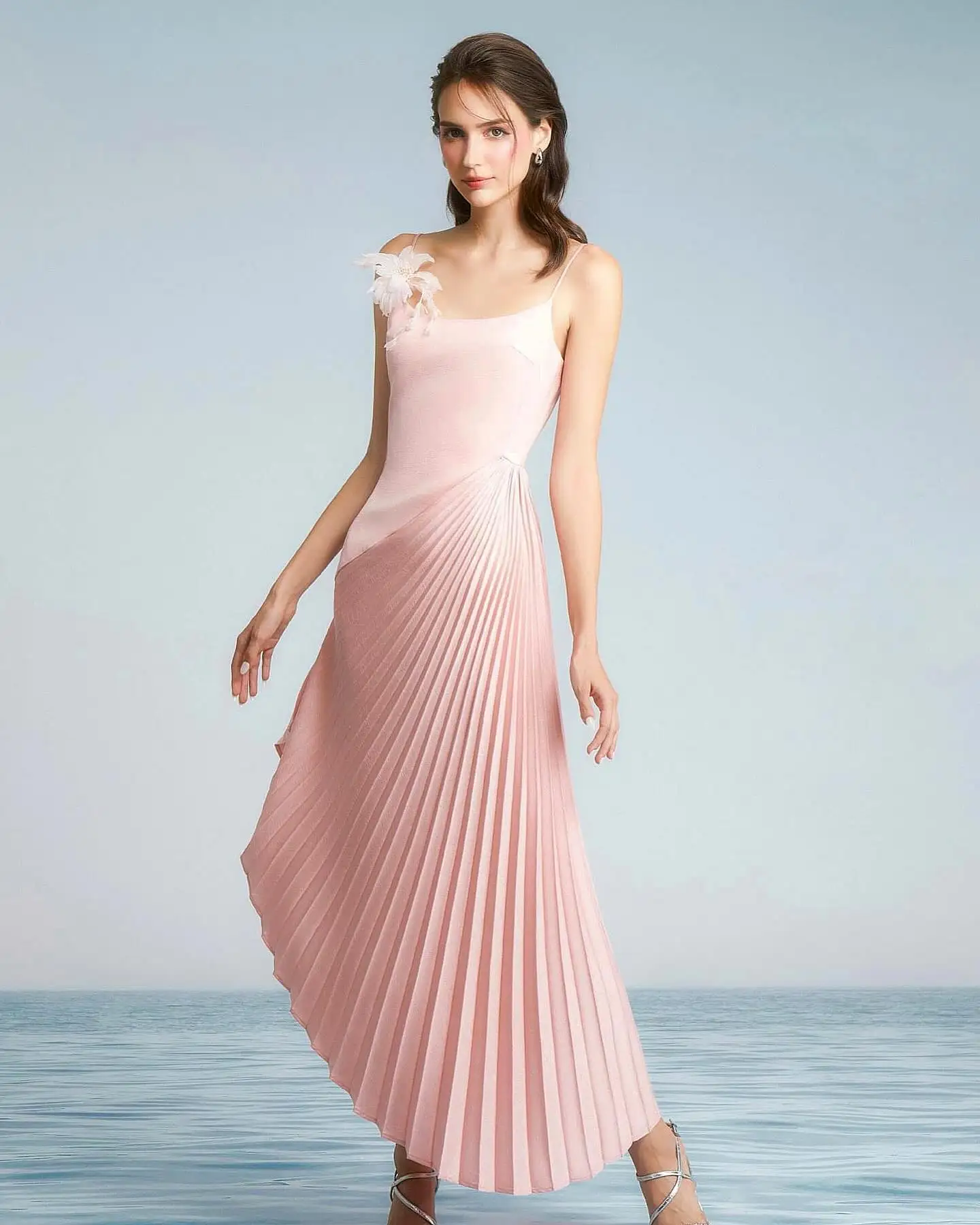 Customized Sexy Jersey 3D Flowers Evening Dresses High Quality Sleeveless Spaghetti Straps Prom Dress Custom Made Party Dress
Customized Sexy Jersey 3D Flowers Evening Dresses High Quality Sleeveless Spaghetti Straps Prom Dress Custom Made Party Dress
