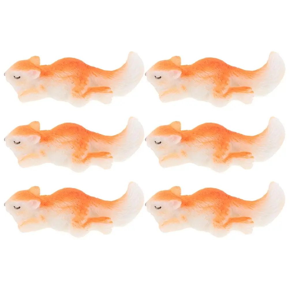 6PCS Miniature Figurines Micro Landscape Decor Small Animal Statuette Resin Squirrel Garden Ornaments Valentine Mini Animals
6PCS Miniature Figurines Micro Landscape Decor Small Animal Statuette Resin Squirrel Garden Ornaments Valentine Mini Animals