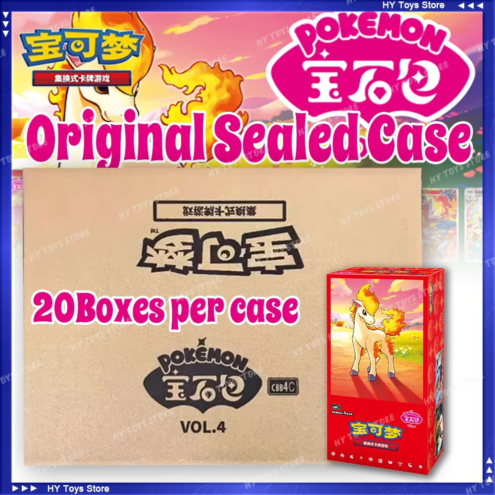 In Stock 100% Original Pokemon Gem Pack 4 Factory Sealed Case Trading Cards Scarlet and Violet Vol.4 Chinese PTCG Box Collection
In Stock 100% Original Pokemon Gem Pack 4 Factory Sealed Case Trading Cards Scarlet and Violet Vol.4 Chinese PTCG Box Collection