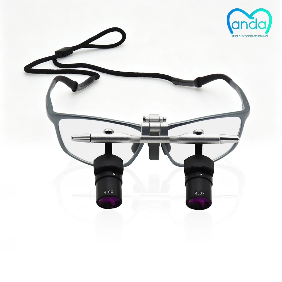 Dental Surgical Loupes 4.0X Magnification Medical Binocular Loupe with LED Headlight
Dental Surgical Loupes 4.0X Magnification Medical Binocular Loupe with LED Headlight