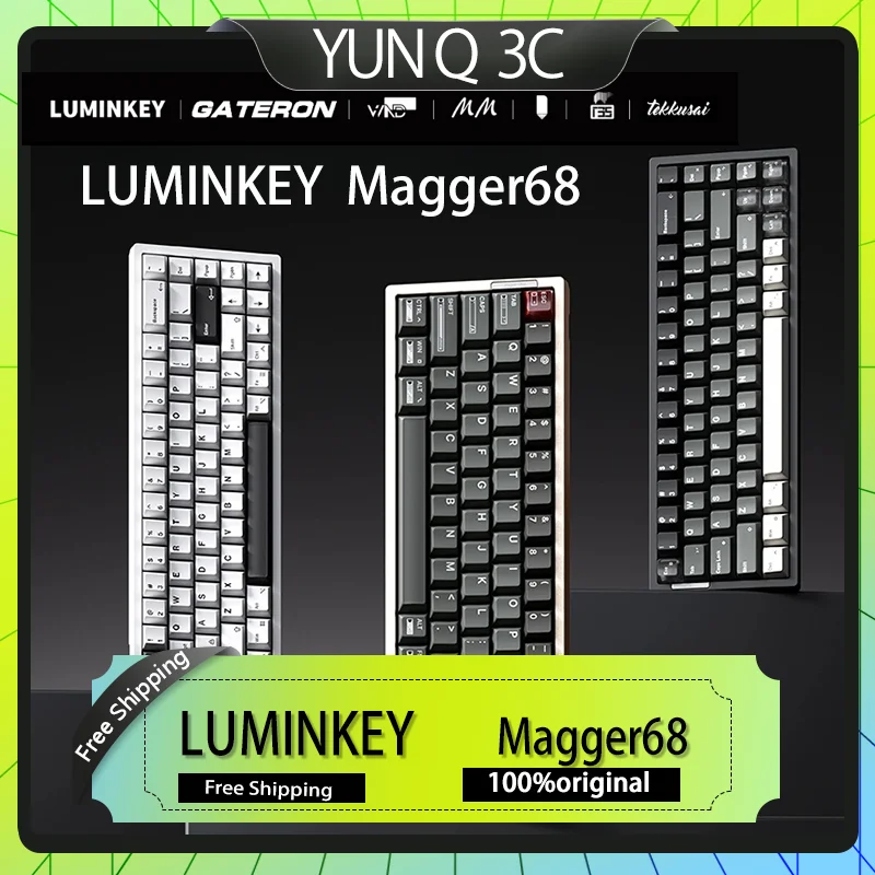 LUMINKEY Magger68 Magnetic Axis Keyboard RGB Customized Gaming and Esports Keyboard Computer Accessories Male Gift
LUMINKEY Magger68 Magnetic Axis Keyboard RGB Customized Gaming and Esports Keyboard Computer Accessories Male Gift