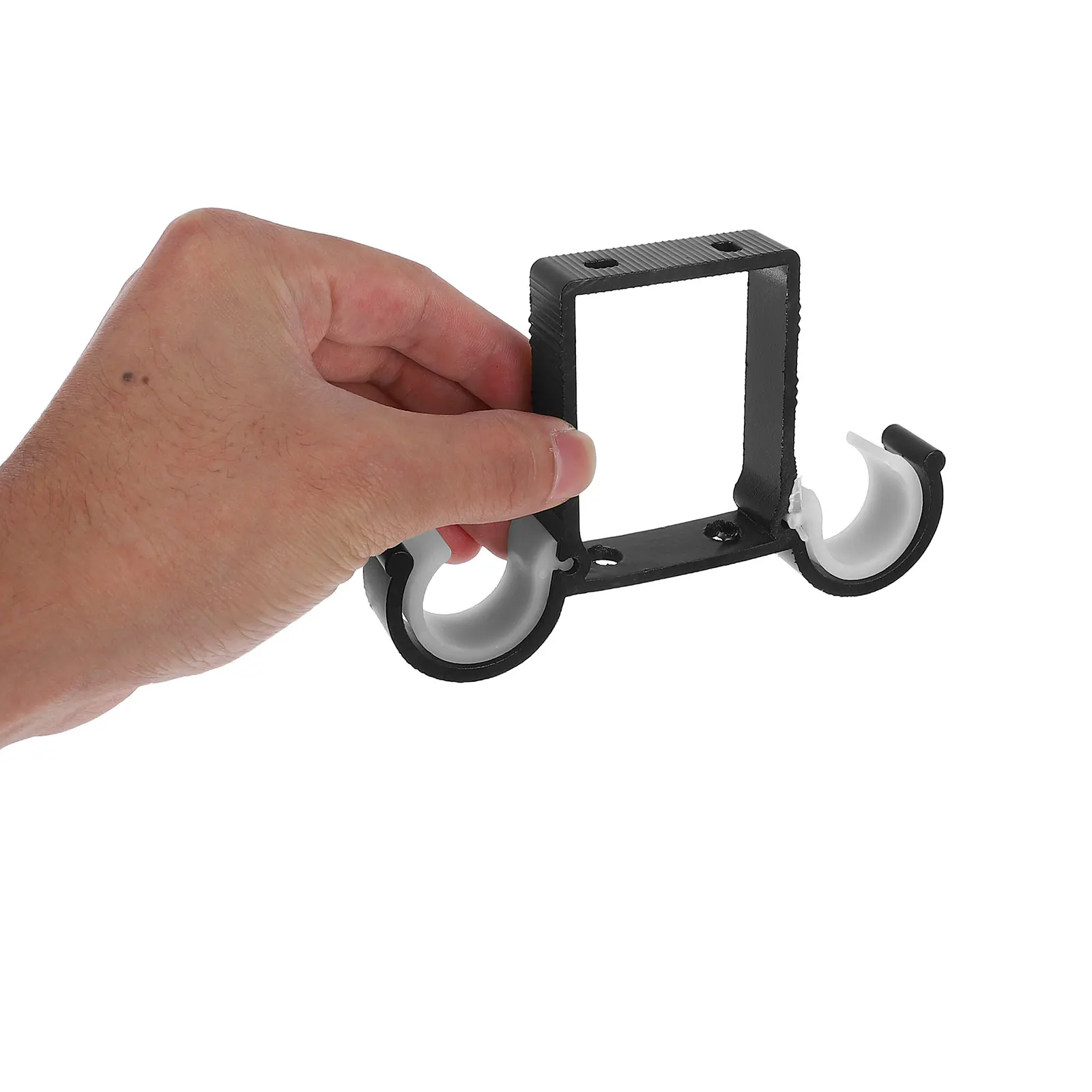 2pcs Curtain Brackets Ceiling Mount Aluminum Alloy Rod Holders Wall mounted Dual Support Wear resistant
2pcs Curtain Brackets Ceiling Mount Aluminum Alloy Rod Holders Wall mounted Dual Support Wear resistant