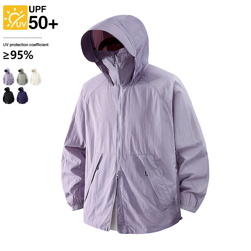 Anti-UV Jacket Men Women Lightweight Summer Quick-drying Outdoor Hiking Cycling Skin Coats Cycling Fishing Thin Jacket
Anti-UV Jacket Men Women Lightweight Summer Quick-drying Outdoor Hiking Cycling Skin Coats Cycling Fishing Thin Jacket